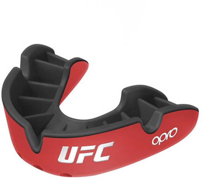 UFC 실버 마우스피스 마우스가드 레드, 1개