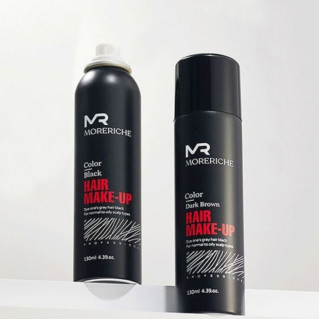 머리채 흑채 새치커버 헤어라인 130ml