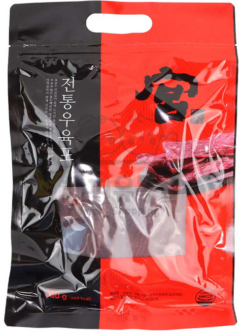 견우푸드 궁 우육포, 280g, 1개