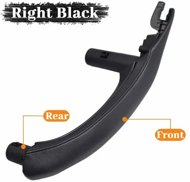 호환 BMW X3 X4 F25 F26 2010 2011 2012 2013 2014 용 신형 실내 도어 팔걸이 손잡이 외부 커버 풀 세트, 09 Right-Black
