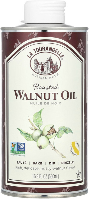 라 투랑겔 볶은 호두 오일 500 ml(16.9 fl oz) LAT-00001, 1개, 500ml