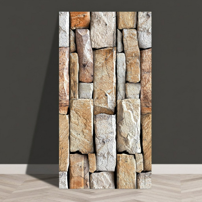 파벽돌 데코 시트지 10개세트, 샌드스톤