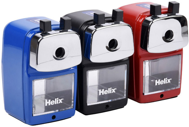 헬릭스 메탈 핸들 연필깎이, 색상, 1개