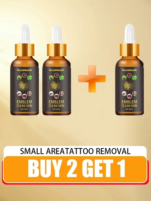 Tattoo removal cream suitable for large and small tattoos effective in removing permanent tattoos, 02 BUY 2 GET 1 FREE