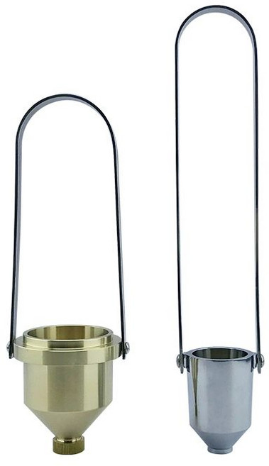 점도계 측정컵 페인트농도 테스트용 도장 점도컵 4호 점도컵, 2번 컵, 1개, 기본 색상