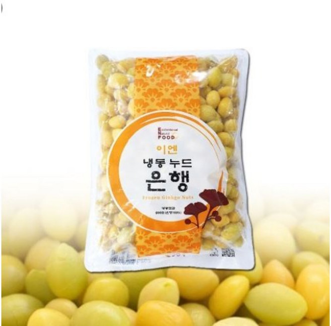 이엔푸드 냉동은행 900g x 6개 술안주 주전부리 은행꼬치, 10개