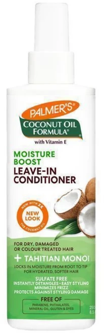 파머스 코코넛 오일 모이스처 부스트 리브인 헤어 컨디셔너 Palmer's Coconut Oil Leave In Conditioner, 1개, 250ml - 쿠팡