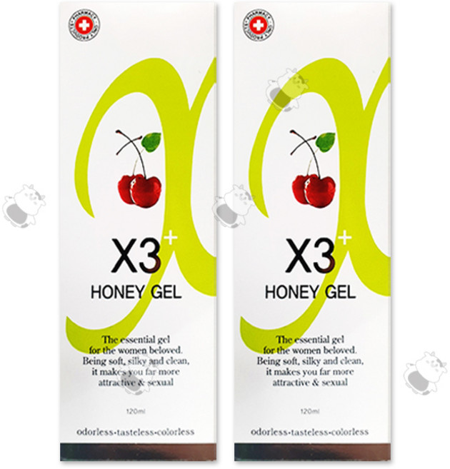 X3+ 허니젤 120ml 2개
