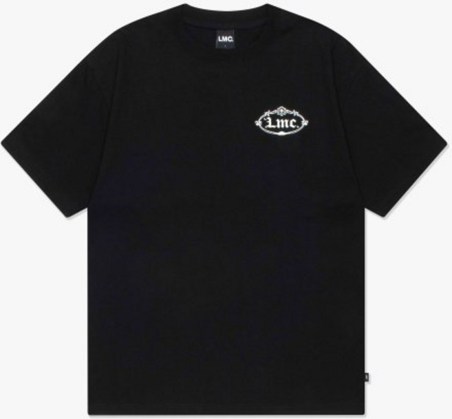 엘엠씨 LMC S GOTHIC OVAL TEE 반팔티 블랙 매장정품 216413