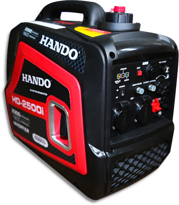 한도 인버터 발전기 무소음 소형 휴대용 리코일 캠핑 차박 HD2500I, 1개