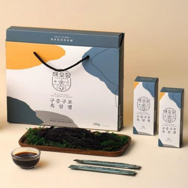 EAS 구증구포 흑삼겔 20포, 단품, 1개, 1정