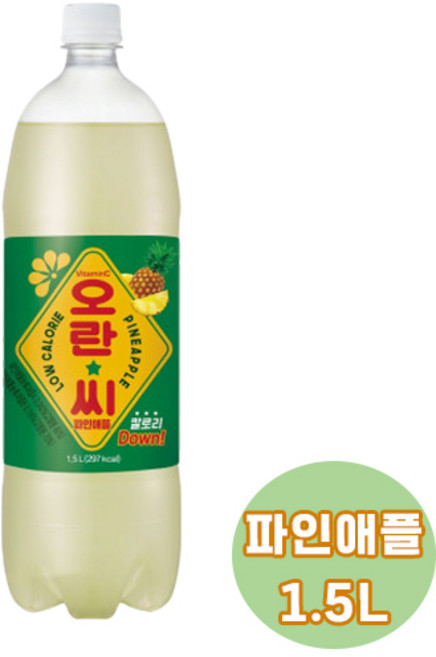 오란씨 파인애플 1.5L, 9개
