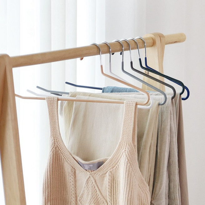 논슬립 1단 바지걸이 1P, 그린, 1개