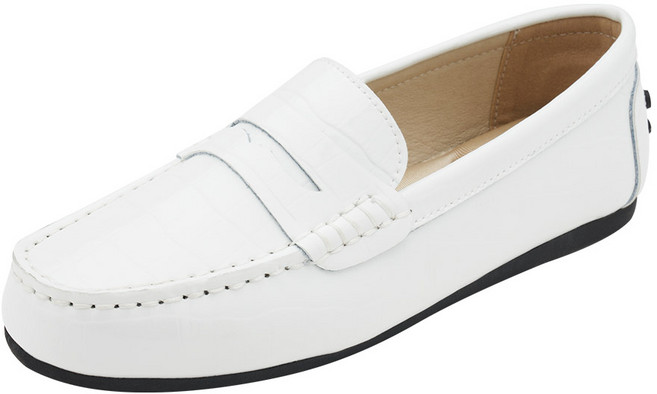 발편한 소가죽 여성 단화 로퍼