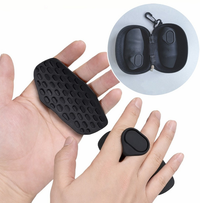 원앤미 굳은살 방지 피트니스 팜가드, 블랙, 1세트