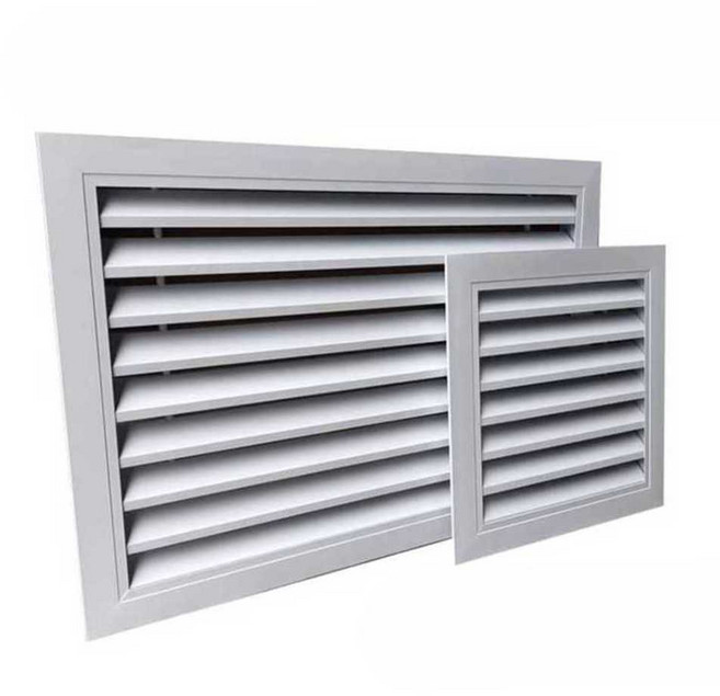루버창 에어컨 배기 환기구 환풍구커버 통풍 갤러리, 1개