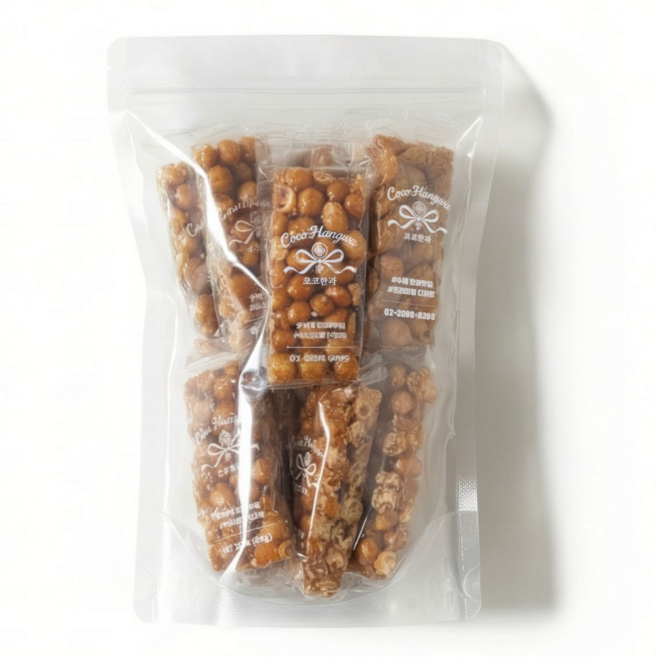 코코한과 수제 말랑바삭 제주 감귤청 오란다 실속팩, 10개, 20g