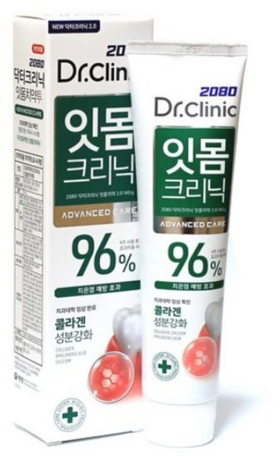 2080 닥터크리닉 잇몸치약, 50g, 5개