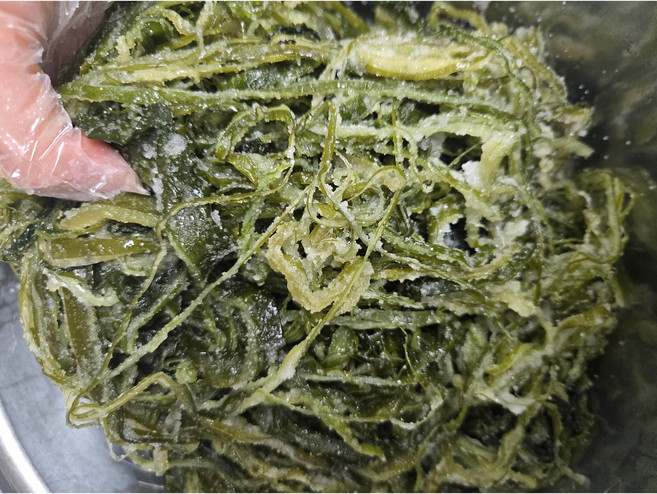 완도 염장 미역줄기 1박스 지아수산, 2kg, 1개