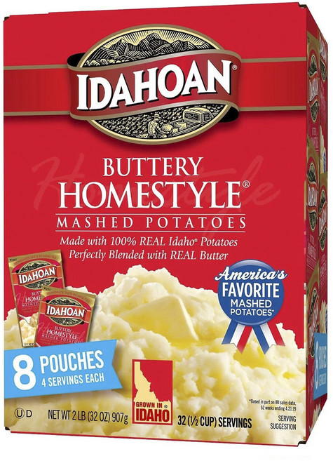 아이다혼 Buttery Homestyle Mashed Potatoes 8개입, 907g, 1개