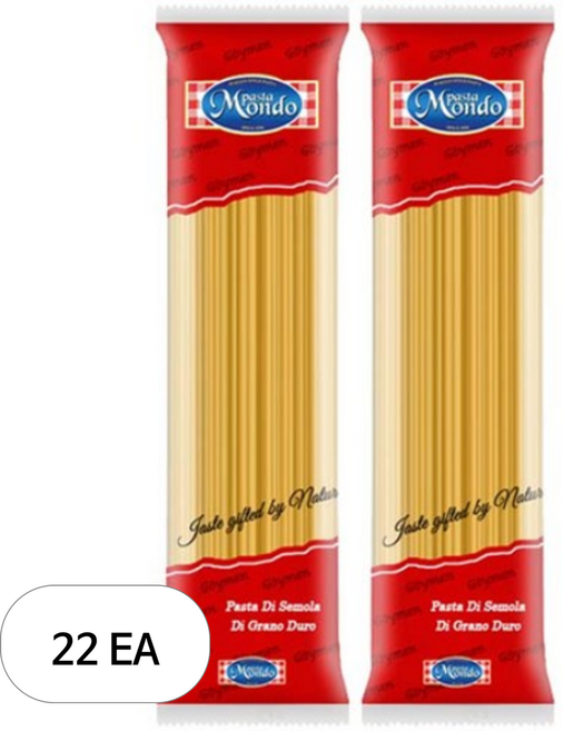 몬도 스파게티 면, 500g, 22개