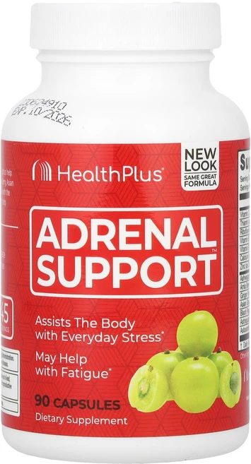 Health Plus Adrenal Support 90 Capsules, 1개, 90정 - 쿠팡
