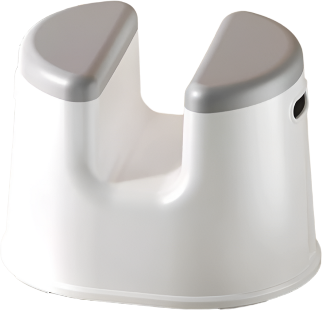 좌욕기 좌욕의자 목욕탕의자 가정용 치질좌욕기 욕실의자 비데의자 미끄럼방지, 그레이