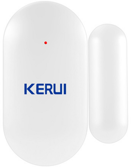 KERUI MC11 도어 센서 433MHz 무선 창 자석 센서 감지기 W202 W181 홈 보안 경보 시스템 도난 방지, [04] 1pc door sensor