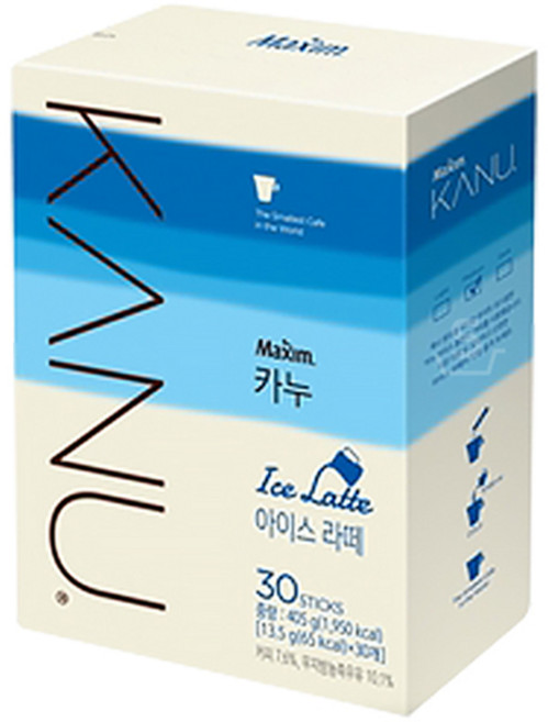 카누 아이스 라떼 30T 대용량 스틱 커피, 11.5g, 1개, 30개입