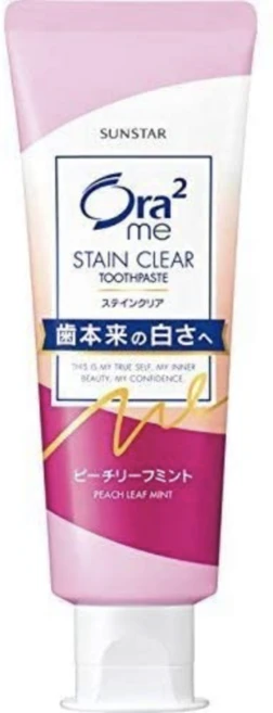 오라츠미 오라쯔미 스테인 클리어 페이스트 복숭아 잎 민트 130g, 2개 - 쿠팡