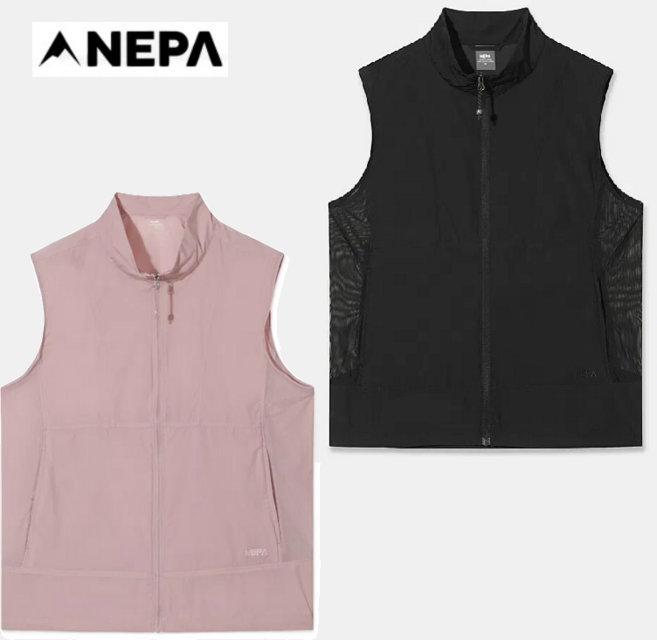 네파_NEPA_26년신상 여성 에어로윙 우븐 베스트_7M41403