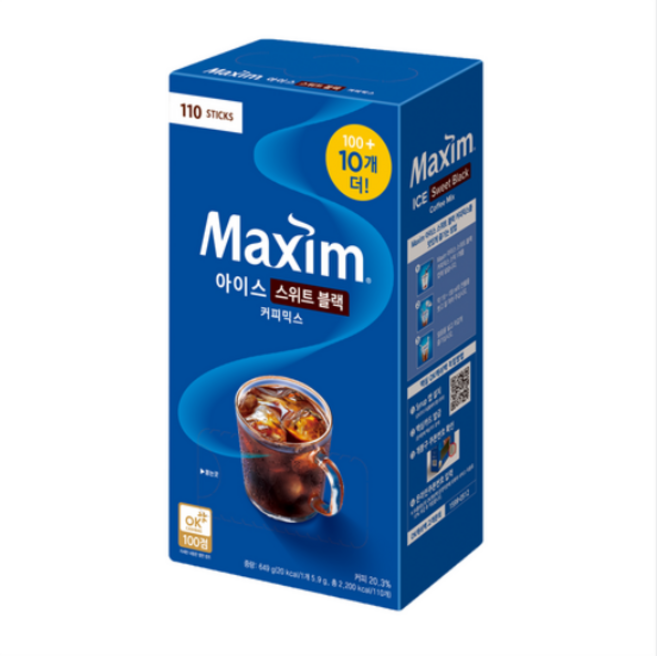 맥심 아이스 블랙 220T, 5.9g, 110개입, 1개