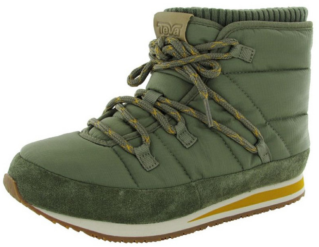 Teva Ember Lace 女款防潑水麵包中筒靴/雪靴 舒適保暖居家首選