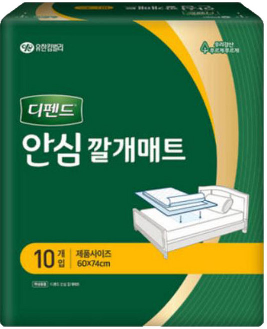 디펜드 안심 깔개매트 10P, 1개