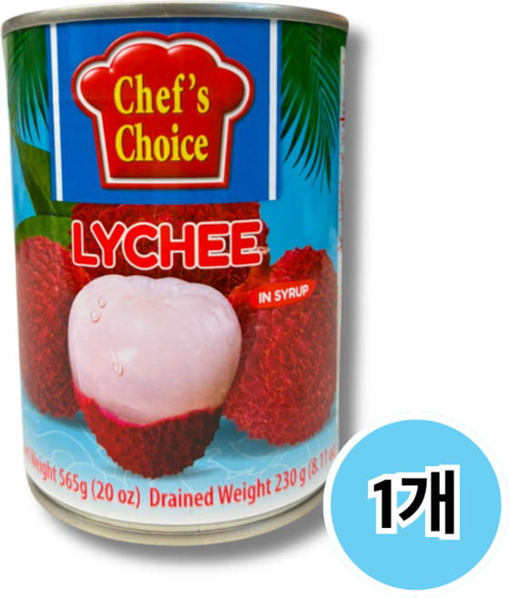 쉐프초이스 리치 인 시럽 과일통조림, 565g, 1개