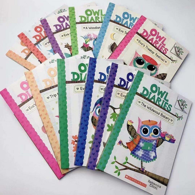 영어원서 Owl Diaries 20권세트 아울다이어리 AR2점대 음원제공