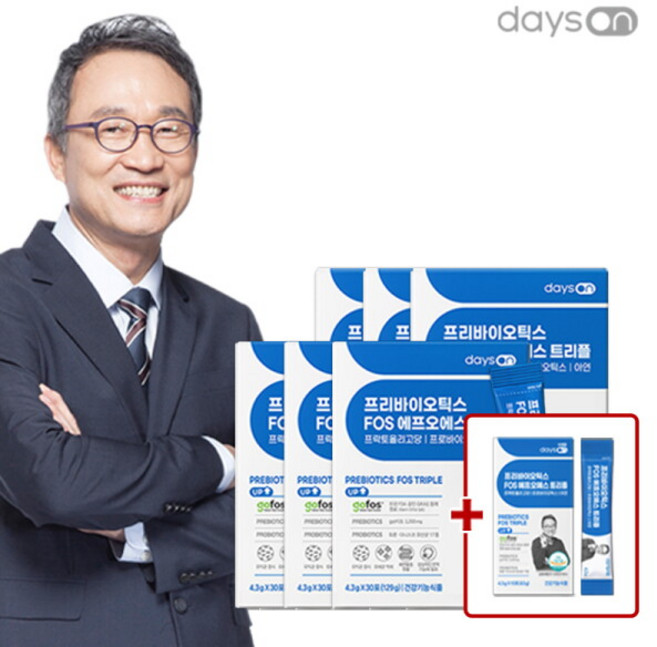 [데이즈온] ○[6개월] 오한진 프리바이오틱스 FOS 트리플 6개월분, 1세트