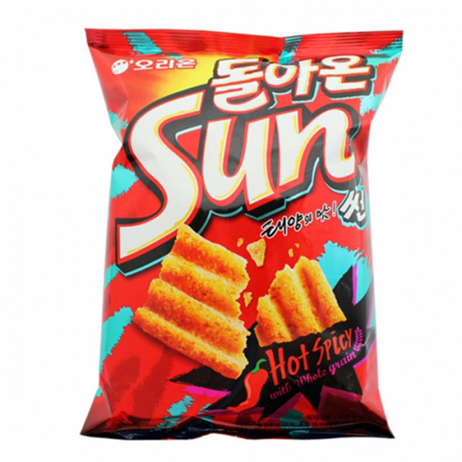 오리온 돌아온 썬 핫스파이시맛 135gx6개 (반박스)+사은품, 135g, 6개