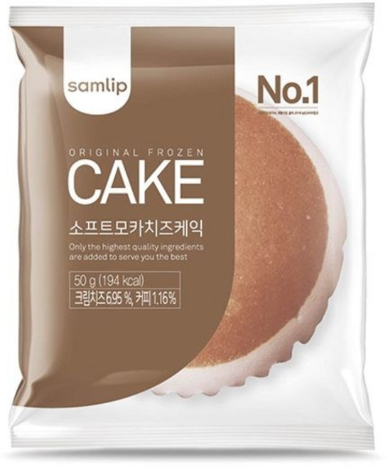 삼립 냉동 마메이드 소프트 모카치즈 케익, 50g, 90개