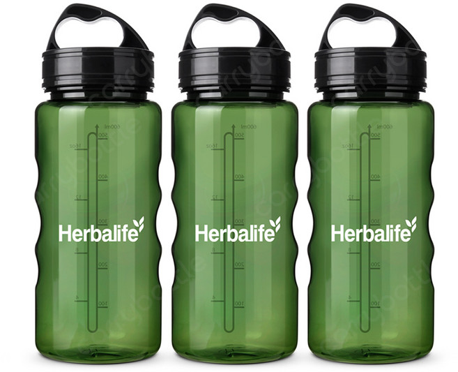 허벌라이프 물통 3p, 그린, 600ml, 3개