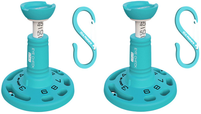 아이체크 스테이 거리측정 골프티 1초티업 꽂지않고 사계절 바로티샷, 1개, 민트