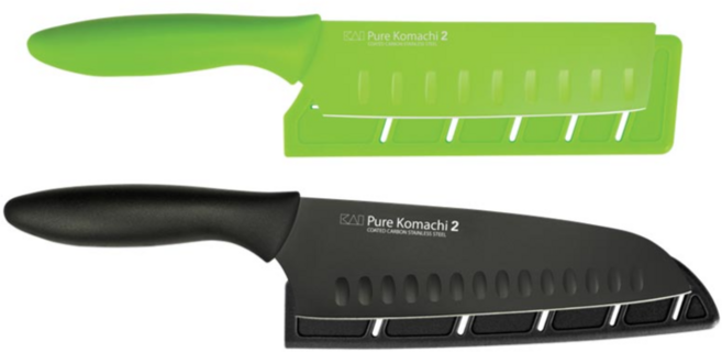 카이지루시 퓨어코마치2 칼 (칼집 포함) 2종 세트 나이프/식도/식칼/부엌칼 주방 도구 추천 과도/이유식칼/중식도/쉐프/셰프/산도쿠/나키리, 1개