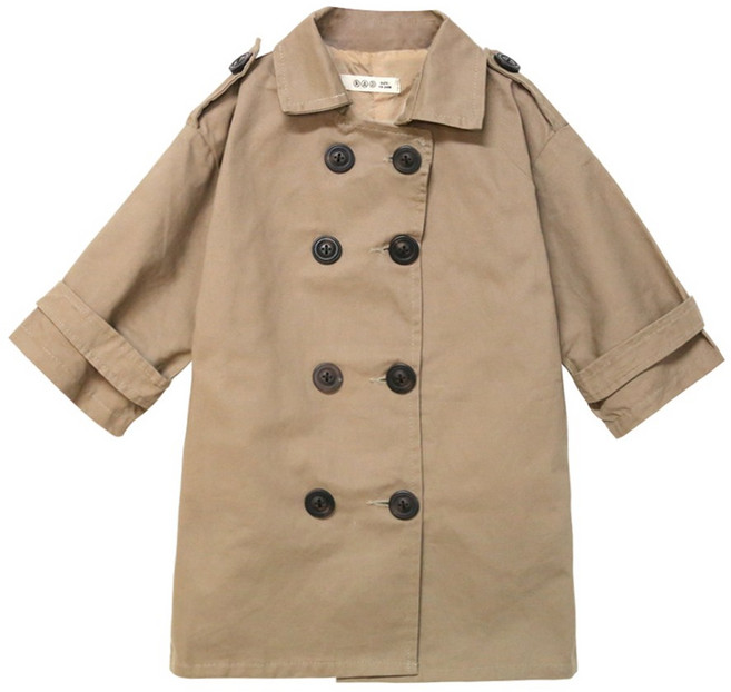 리틀래빗 아동용 뉴트렌치 자켓