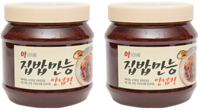 이가네떡볶이 만능양념장 1+1 (집밥만능 1.4kg + 집밥만능 1.4kg), 2개