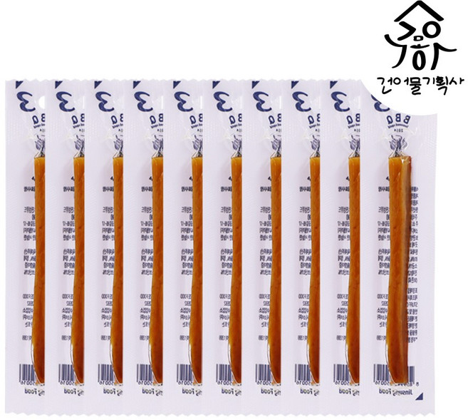 건어물기획사 포켓 페스츄리 바베큐 오징어스틱, 20개, 10g