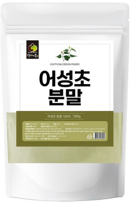 국산 어성초환 500g 실속형 삼백초 약모밀 십약 전초 지상부 건강환 부모님 시니어 중년 건강 선물, 1개