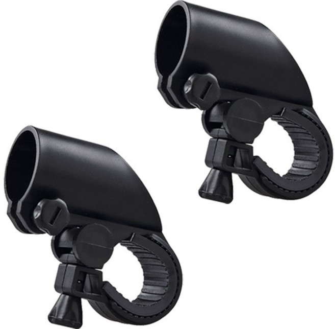 자전거후레쉬거치대 C타입, 2개, 블랙