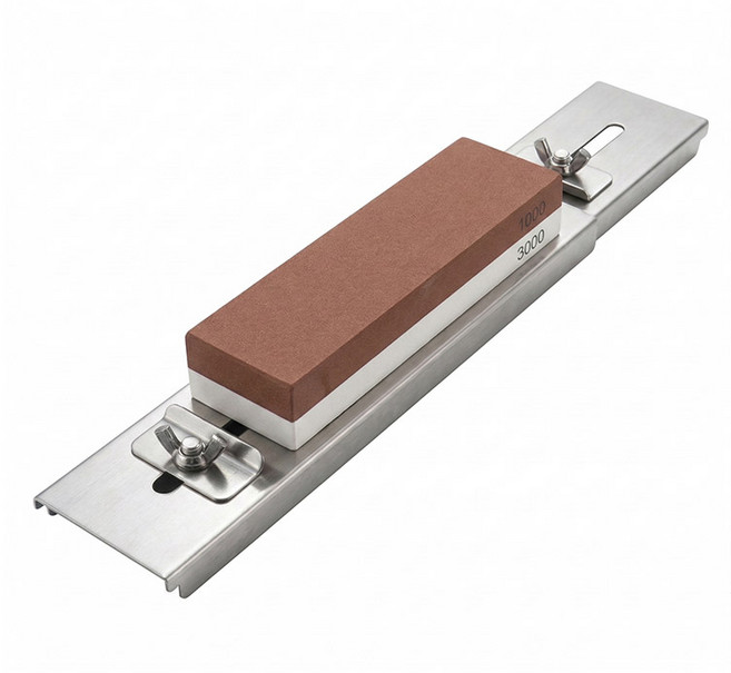 제로앤나인 양면 칼갈이 숫돌 거치대세트, 혼합 색상, 1개