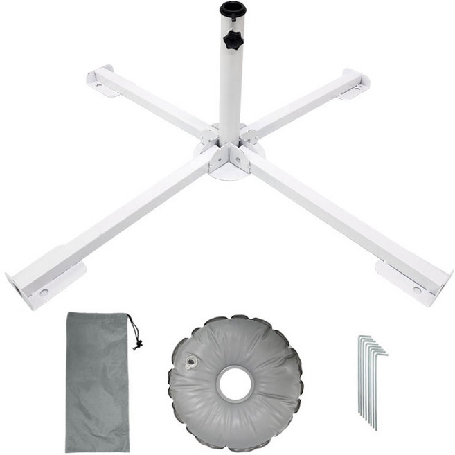 스토어91 파라솔 받침대 1세트, 화이트