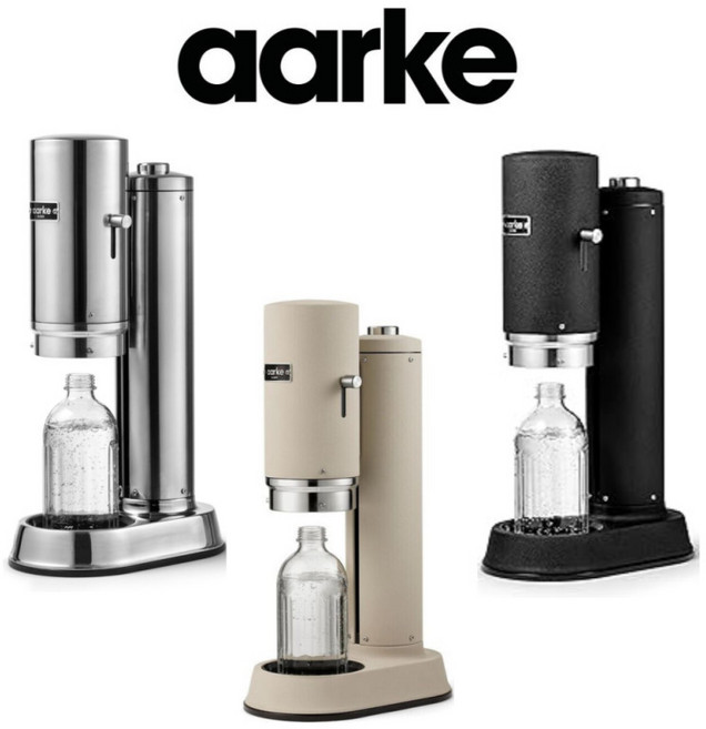 아르케 카보네이터 프로 탄산수 제조기 Aarke Carbonator Pro 블랙, 크림